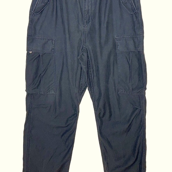 Carhartt WIP Camper Pant, Black Stone Washed, with 6 Pockets, Size XL - Picture 8 of 14